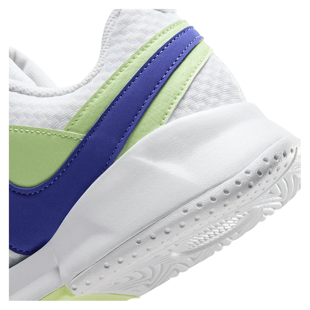 Women's Court Lite 4 Tennis Shoes White and Sapphire