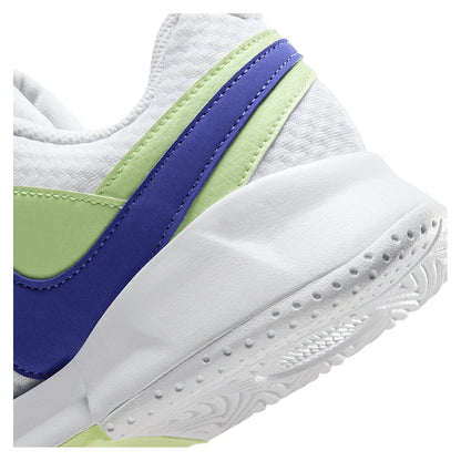 Women's Court Lite 4 Tennis Shoes White and Sapphire