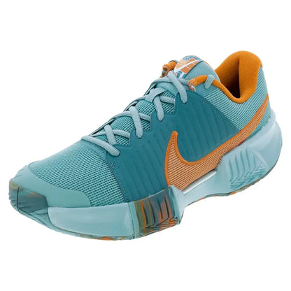 Men's GP Pickleball Pro Shoes Denim Turq and Copper Moon-Footwear-Nike-FQ4154-400U25copy-1-[Sku]-Tennis Express
