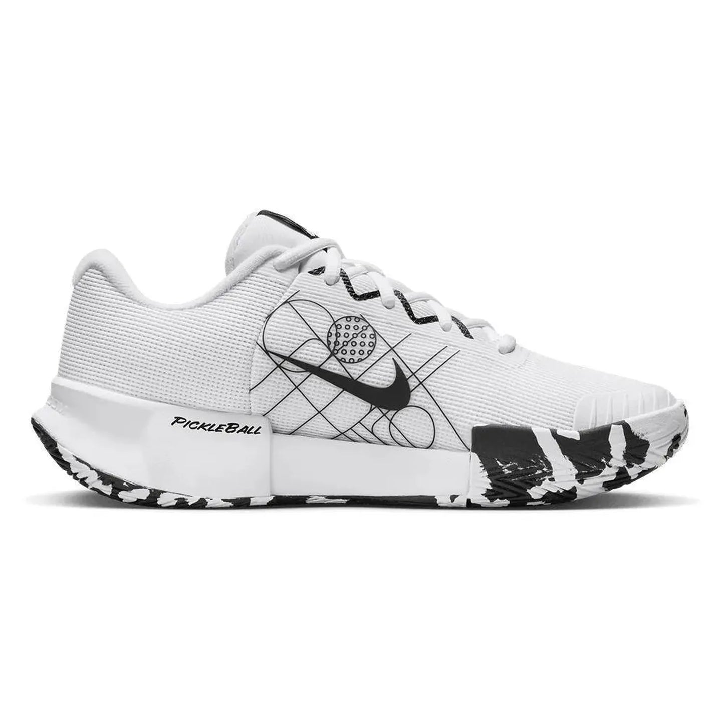 Women's GP Pickleball Pro Shoes White and Black