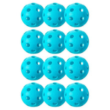 X-26 Indoor Pickleballs 12 Pack Blue
