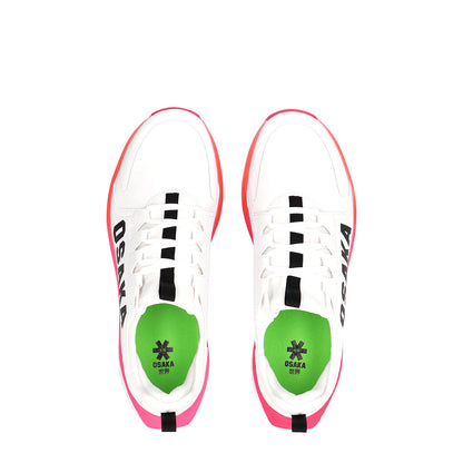 Osaka Footwear Furo Court | White-Raspberry