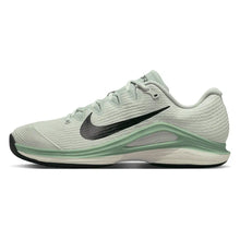 Men's Zoom Vapor 12 Tennis Shoes Light Silver and Black