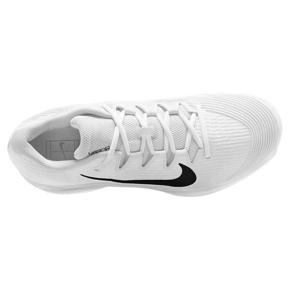 Men's Zoom Vapor 12 Tennis Shoes White and Black
