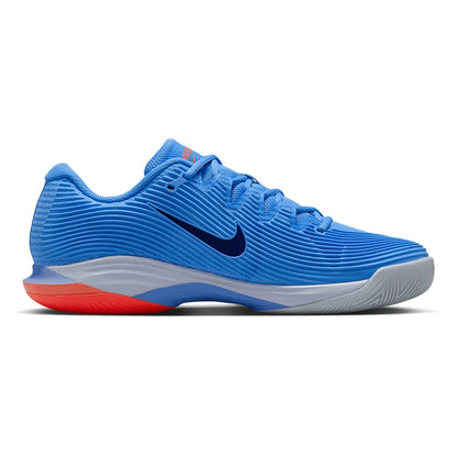 Men's Zoom Vapor 12 Tennis Shoes University Blue and Midnight Navy
