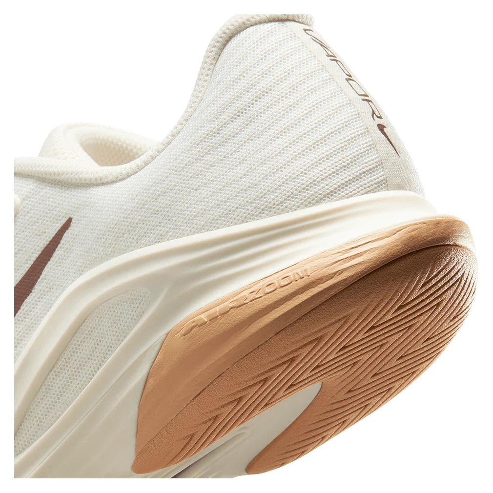 Women's Zoom Vapor 12 Tennis Shoes Pale Ivory and Tattoo