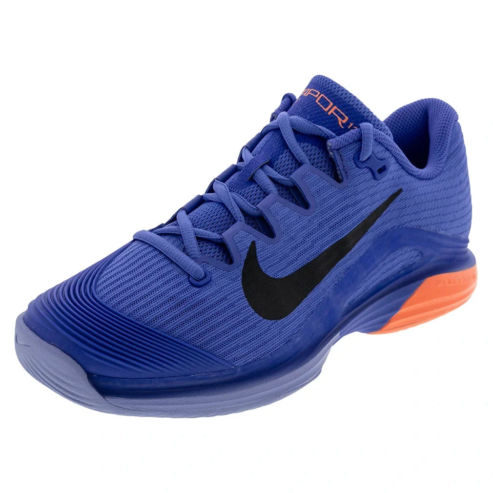 Women's Zoom Vapor 12 Tennis Shoes Sapphire and Black-Footwear-Nike-FV5554-501copy-Tennis Express