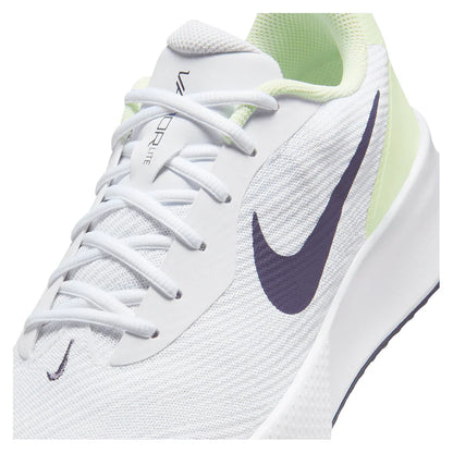 Men's Vapor Lite 3 Tennis Shoes White and Dark Raisin