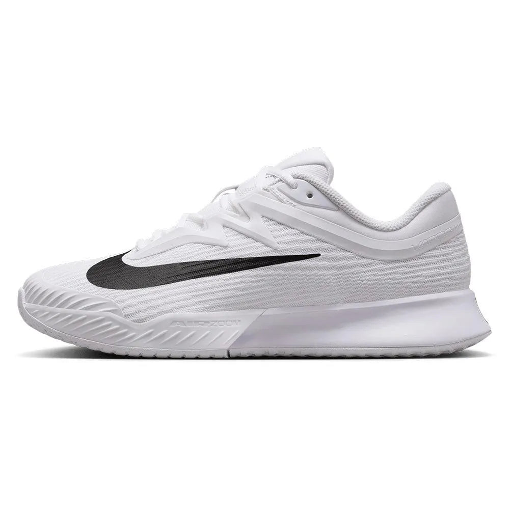 Women's Zoom Vapor Pro 3 Tennis Shoes White and Black
