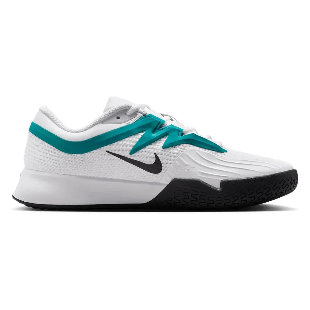 Men's Zoom Vapor Pro 3 Tennis Shoes White and Emerald Green