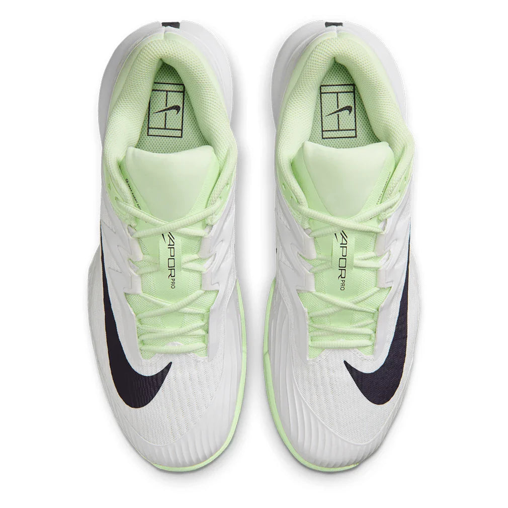 Men's Zoom Vapor Pro 3 Tennis Shoes White and Dark Raisin