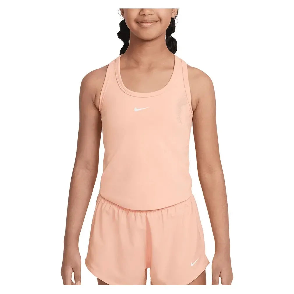 Girls' Dri-FIT One Training Tank-Apparel-Nike-FZ5598-U25-844-3-Tennis Express
