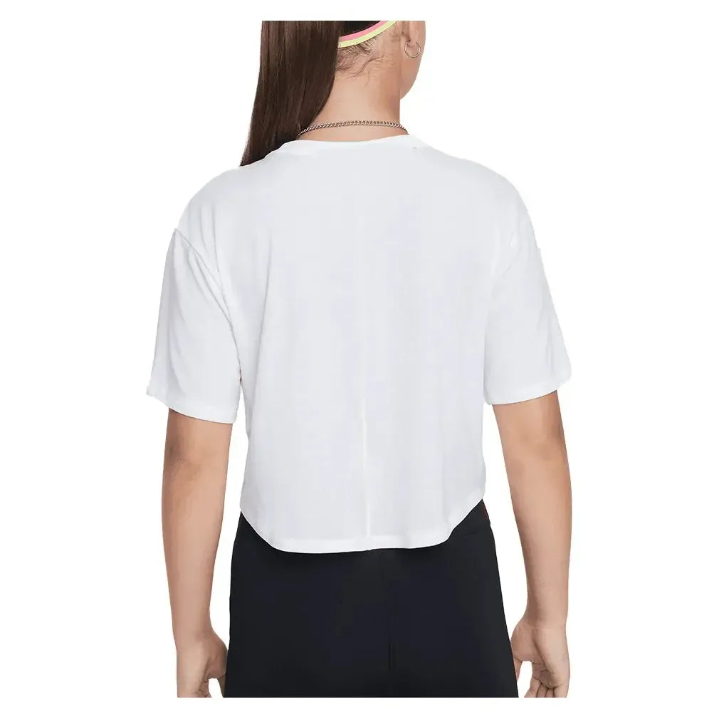 Girls' One Relaxed Dri-FIT Short-Sleeve Top