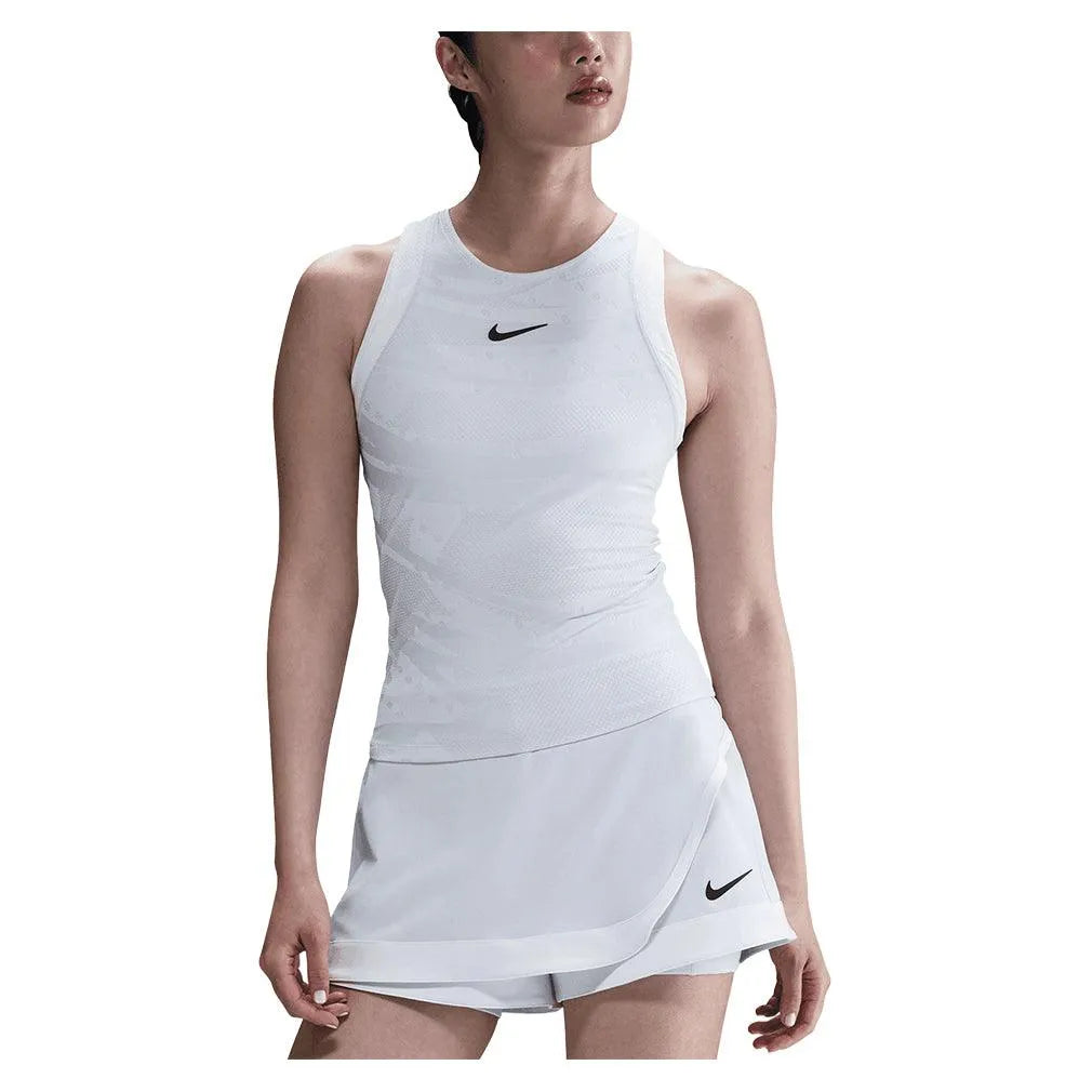 Women's Melbourne Dri-Fit Slam Tennis Tank-Apparel-Nike-FZ6475-S25-085-3-Tennis Express