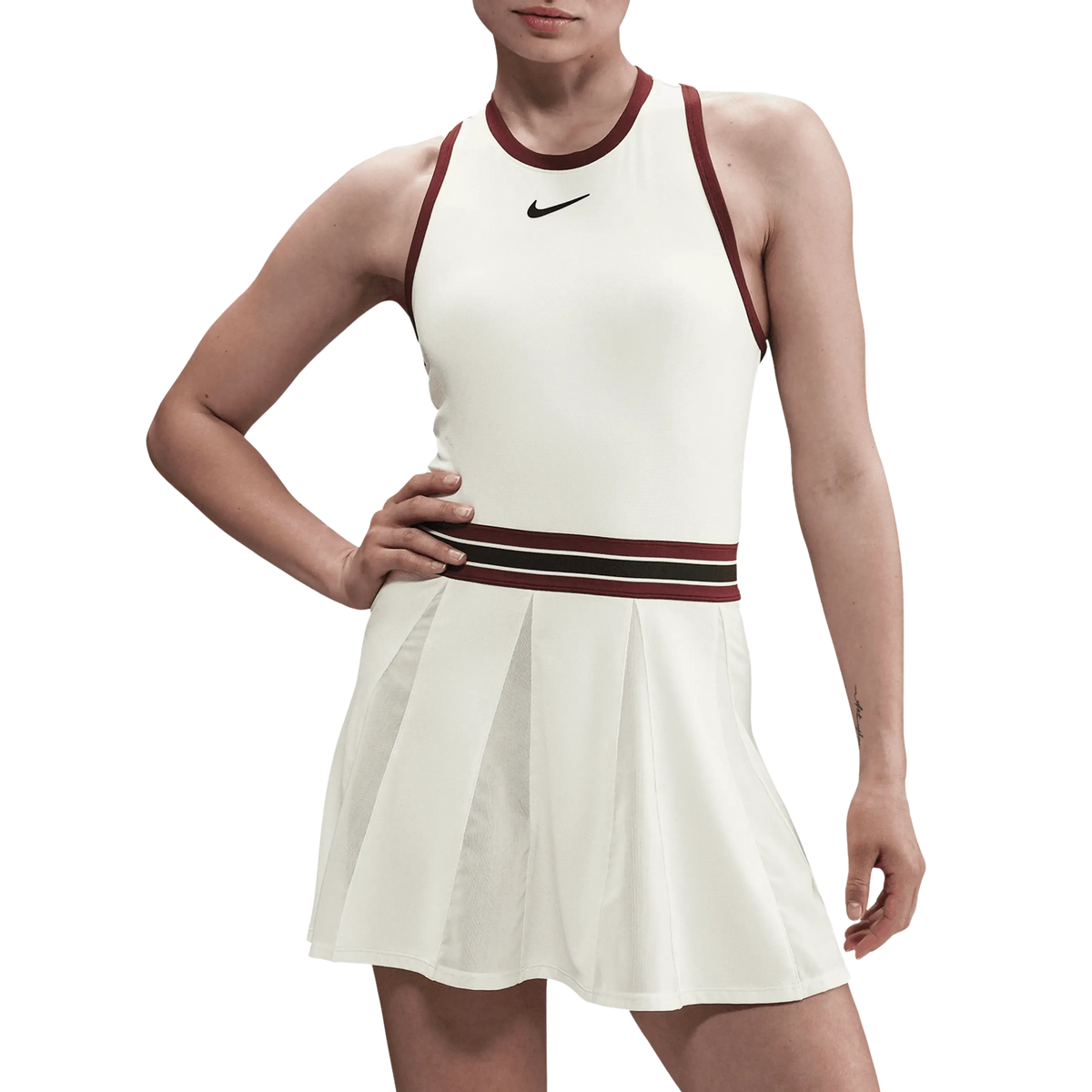 Women's Paris Court Dri-FIT Slam Tennis Dress-Apparel-Nike-FZ6742-110-Tennis Express