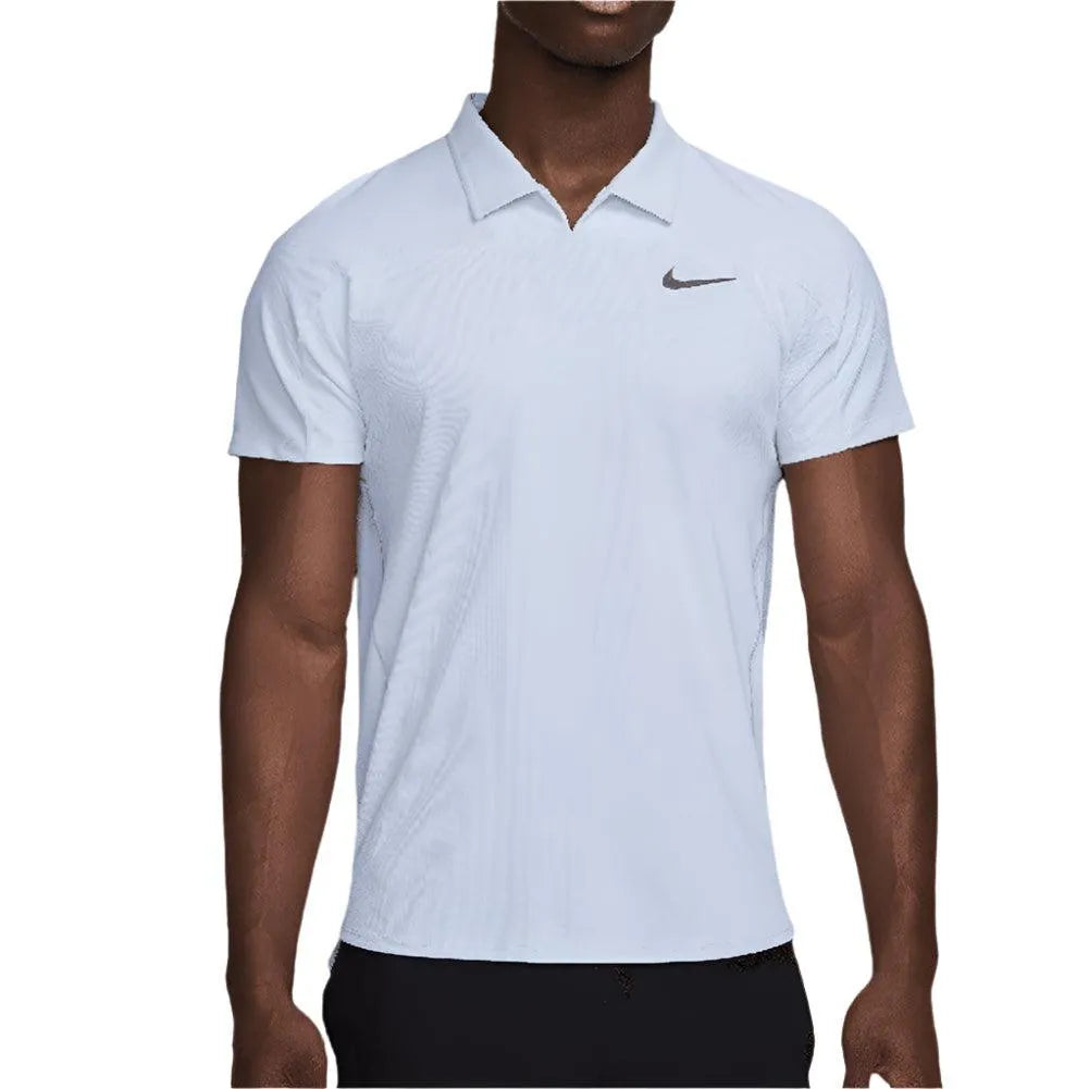 Men's Melbourne Dri-Fit Advantage Slam Tennis Polo-Apparel-Nike-FZ6850-085-Tennis Express