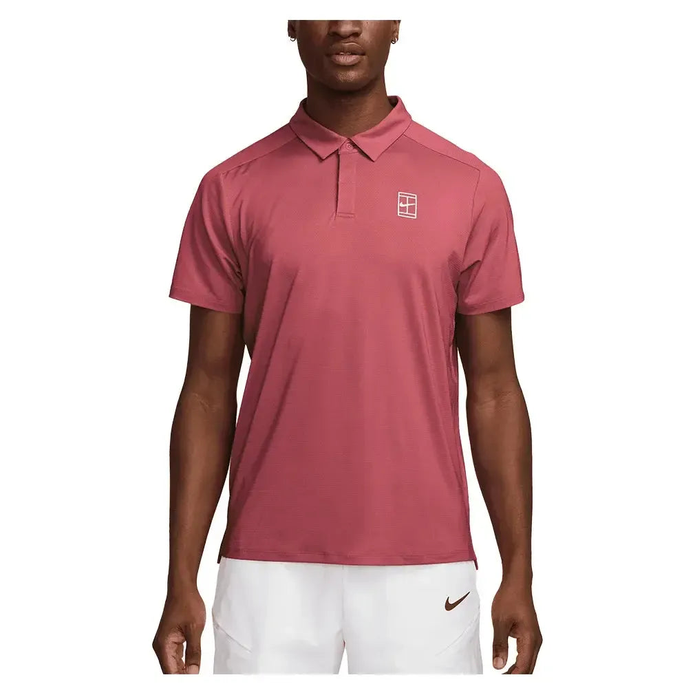 Men's Court Dri-FIT Advantage Tennis Polo-Apparel-Nike-FZ6907-F25-655-3-Tennis Express