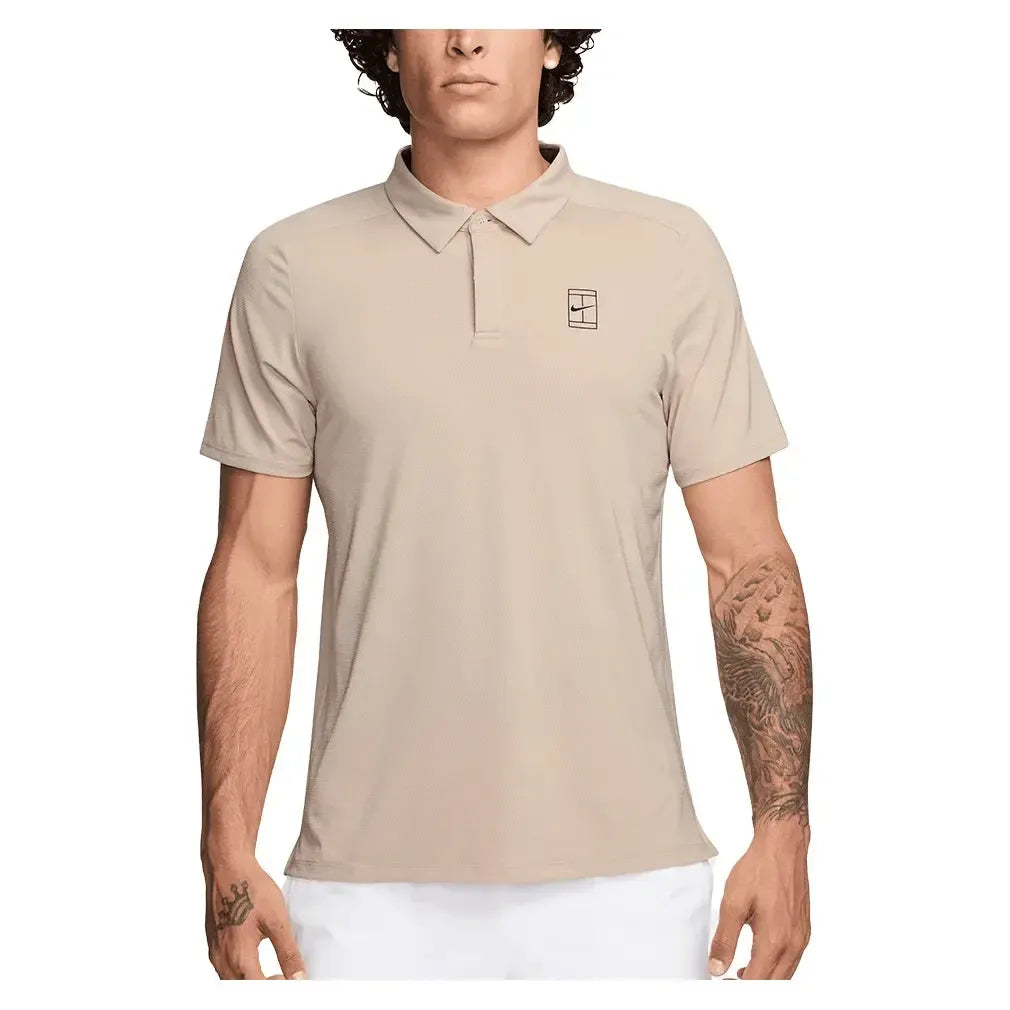 Men's Court Dri-FIT Advantage Tennis Polo-Apparel-Nike-FZ6907-U25-126-3-Tennis Express