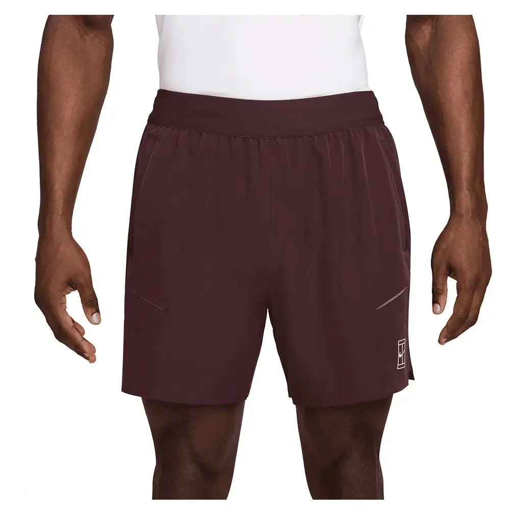 Men's Court Dri-FIT Advantage 6 Inch Tennis Shorts-Apparel-Nike-FZ6913-H25-652-3-Tennis Express