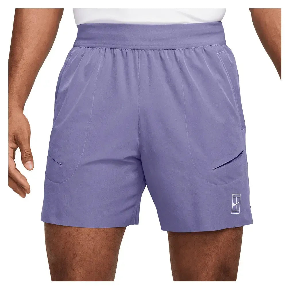 Men's Court Dri-FIT Advantage 6 Inch Tennis Short-Apparel-Nike-FZ6913-U25-527-3-Tennis Express