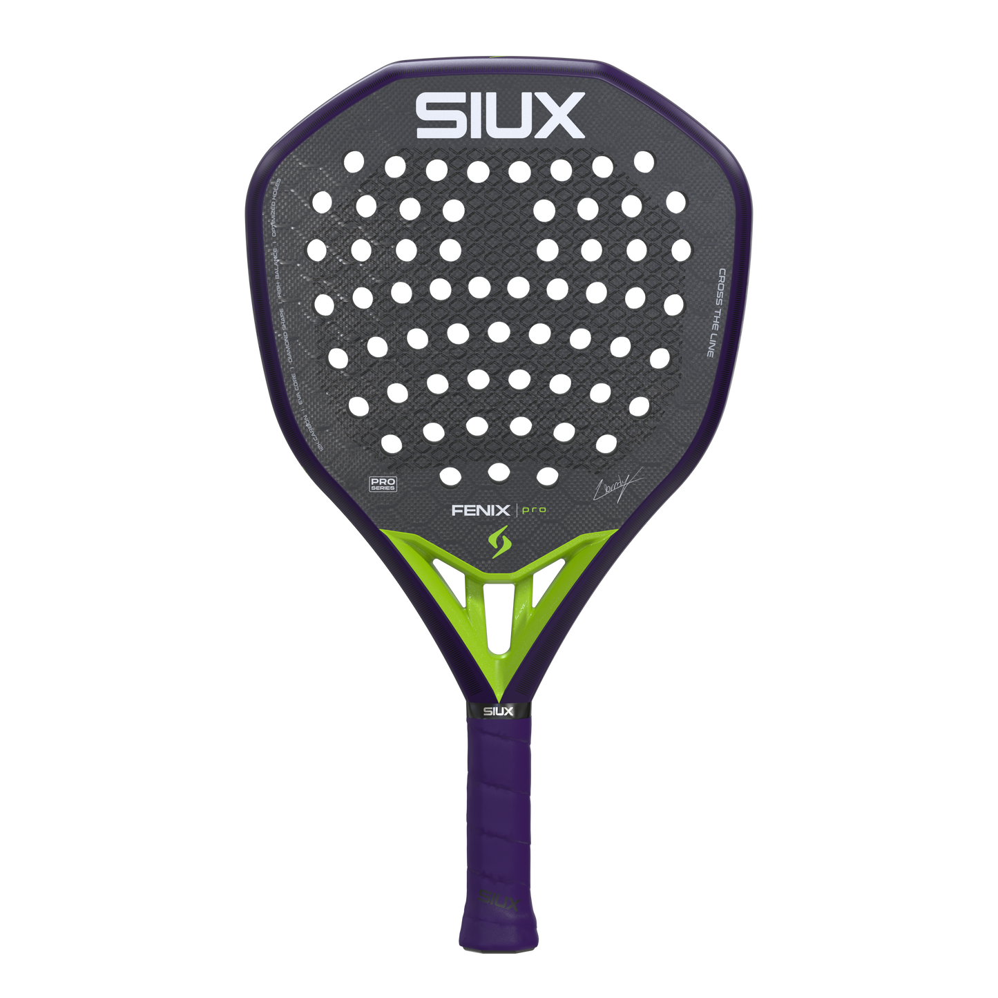 Siux Padel Racket Fenix Pro 26 | Glow Purple