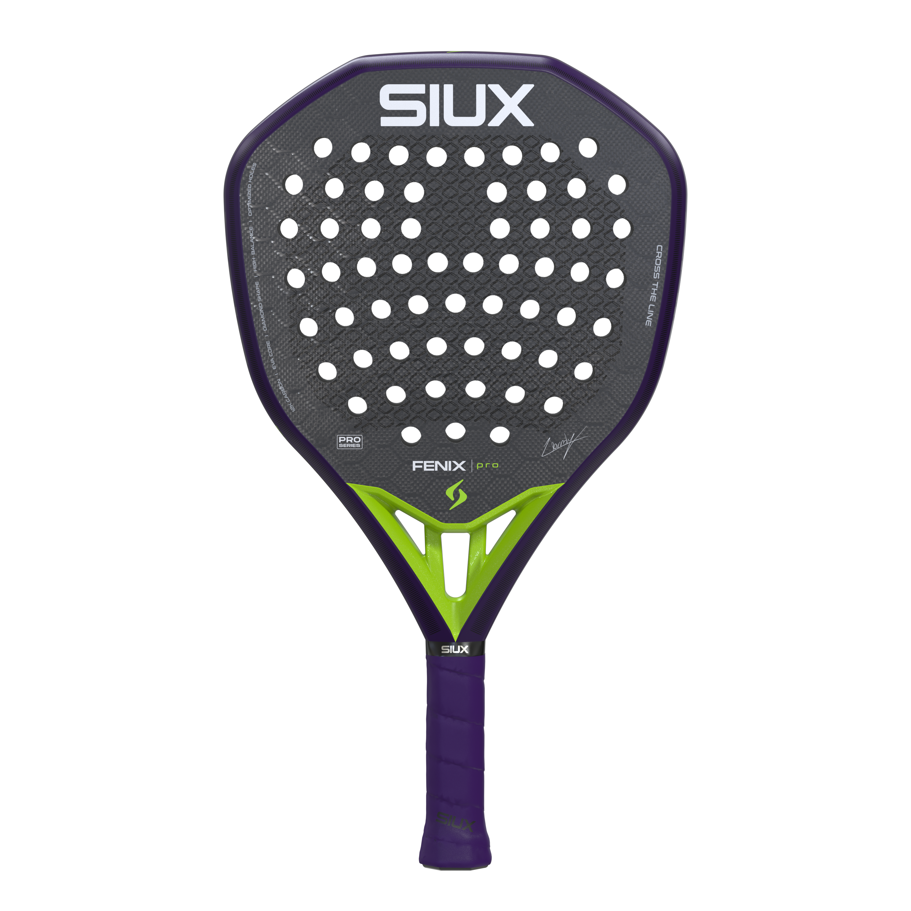 Siux Padel Racket Fenix Pro 26 | Glow Purple