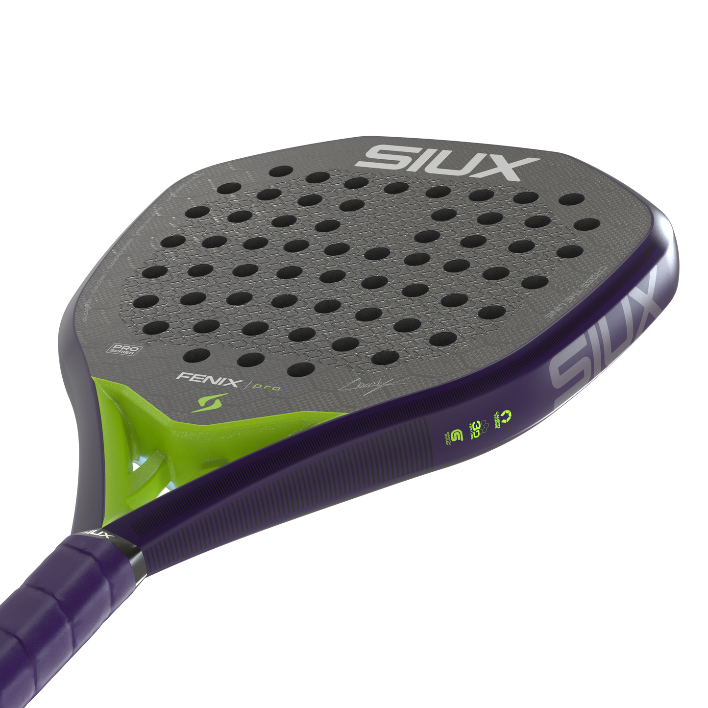 Siux Padel Racket Fenix Pro 26 | Glow Purple
