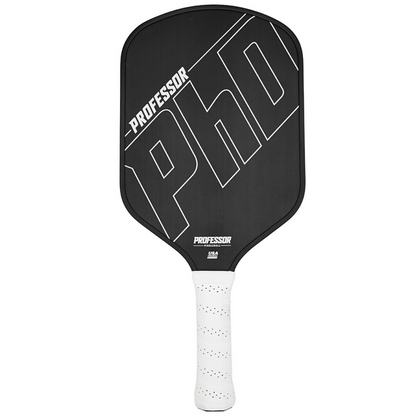 Professor Pickleball Paddle Black PhD 16mm