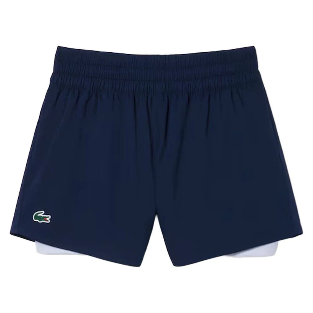 Women's Players Tennis Shorts Navy and Phoenix Blue