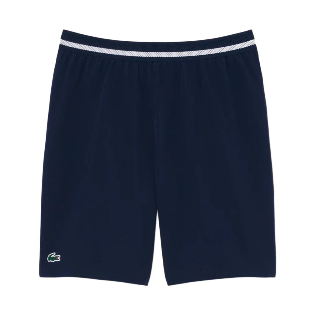 Men's Novak Djokovic Tennis Short Navy Blue and White