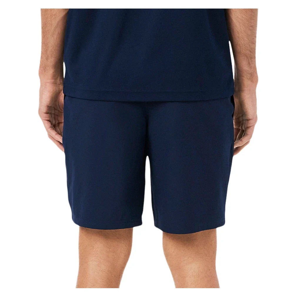 Men's Novak Djokovic Tennis Short Navy Blue and White