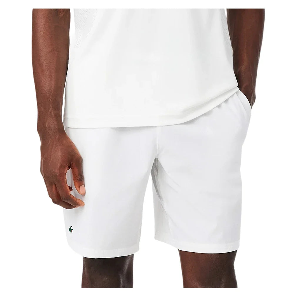 Men's Novak Djokovic Tennis Short White and Buffalo