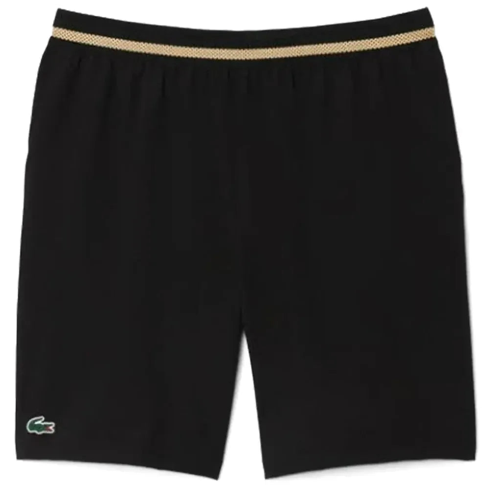 Men's Novak Djokovic Ultra-Dry Woven 8 Inch Tennis Short-Apparel-Lacoste-GH7413-F25-NOI-Tennis Express
