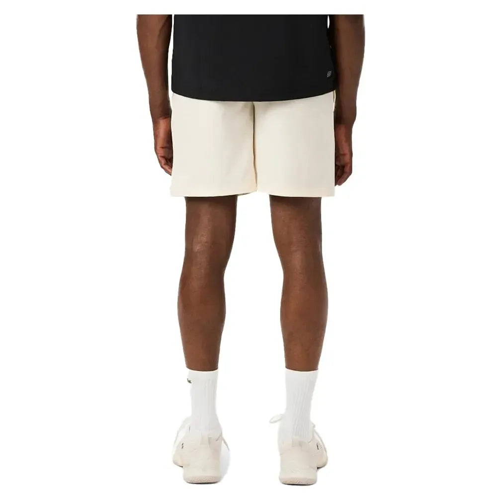 Men's Novak Djokovic Ultra-Dry Woven 8 Inch Tennis Short Lapland and Navy Blue