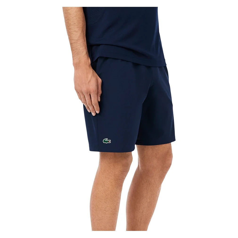 Men's Novak Djokovic Tennis Short Navy Blue and White