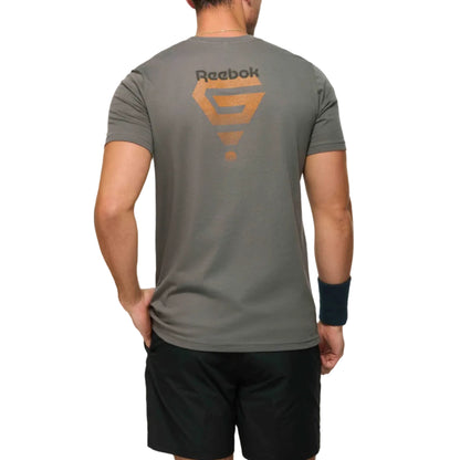 GLDN PNT X Reebok Jersey Tee | Asphalt