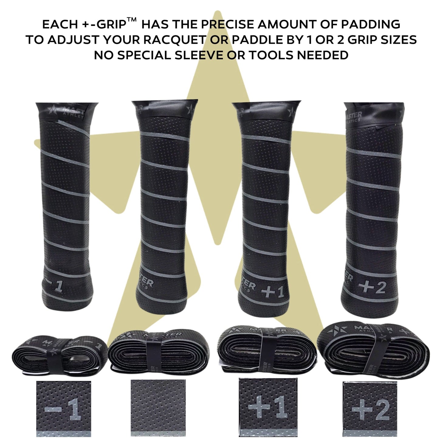 Master Athletics Size Adjusting Overgrip