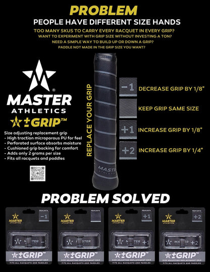 Master Athletics Size Adjusting Overgrip