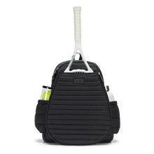Women's Game On Tennis Backpack Puffer-Bags-Ame and Lulu-GTBP-PUF-Black-Tennis Express