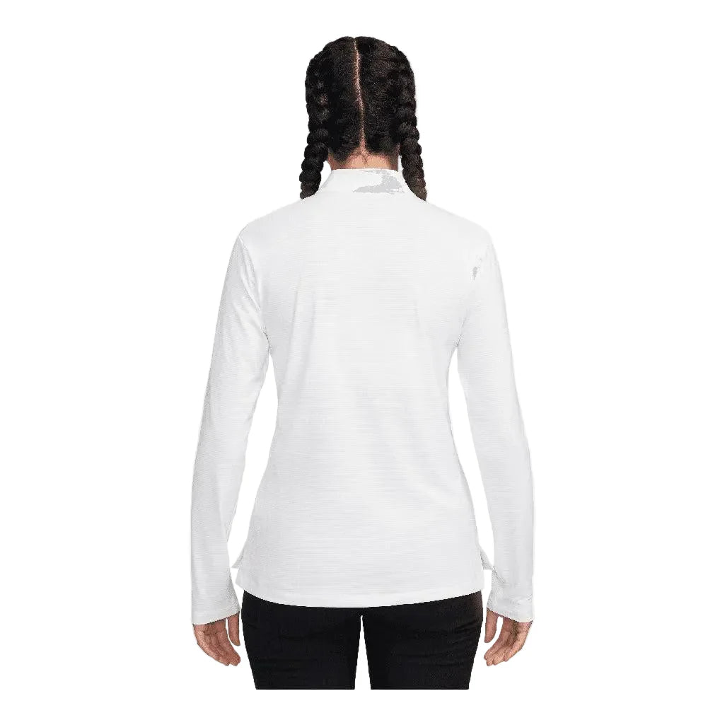 Women's Dri-Fit Victory 1/2 Zip Long Sleeve Tennis Top