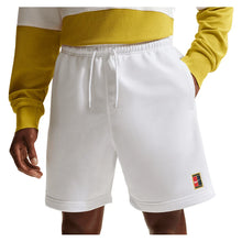 Men's Court Dri-FIT Heritage Fleece 6 Inch Tennis Short White-Apparel-Nike-HM6768-100-3-704821Tennis Express