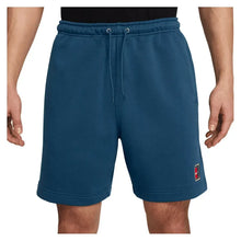 Men's Court Dri-FIT Heritage 6" Tennis Short Blue Force-Apparel-Nike-HM6768-415F25-3-Tennis Express