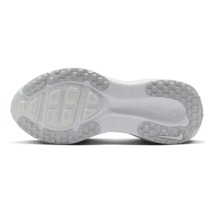 Women's Vomero 18 Running Shoes White and Metallic Silver