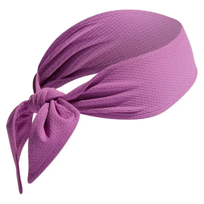 Primeblue AEROREADY Tennis Tieband Semi Pulse Lilac and White
