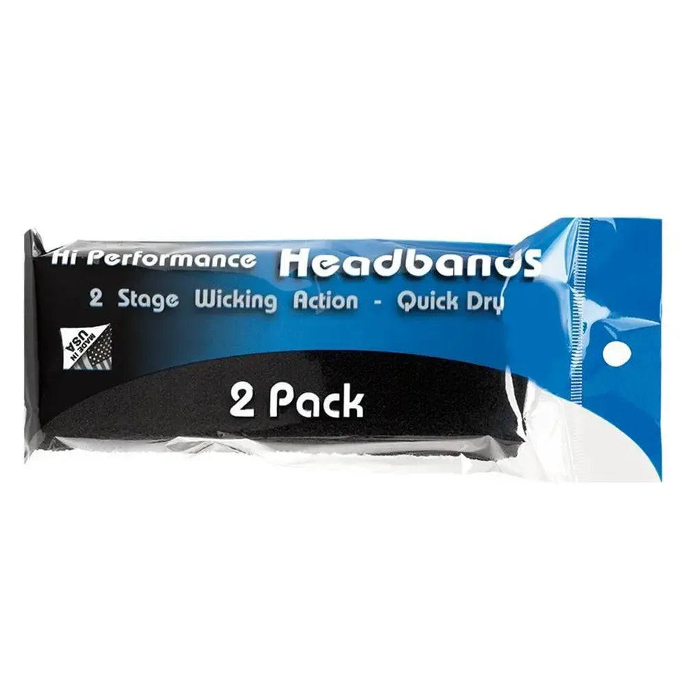 Hi Performance Tennis Headband 2 Pack-Accessories-Tourna-HPHB-2-Tennis Express