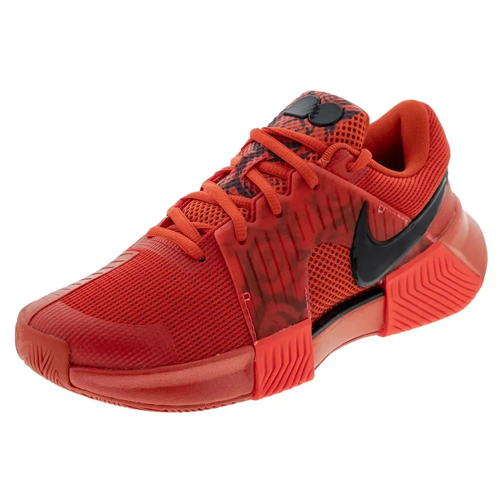 Women's Osaka GP Challenge 1 Tennis Shoes Picante Red and Black-Footwear-Nike-HQ2553-600F25-2copy-Tennis Express