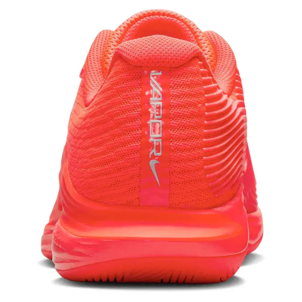 Women's Zoom Vapor 12 PRM New York Tennis Shoes Bright Crimson and Metallic Silver