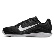 Mens Zoom Vapor 12 Clay Tennis Shoes Black and White