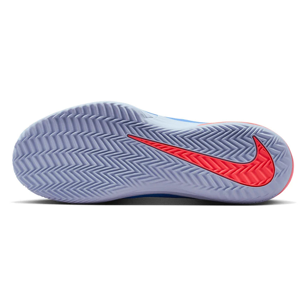 Men's Zoom Vapor 12 Clay Tennis Shoes University Blue and Midnight Navy
