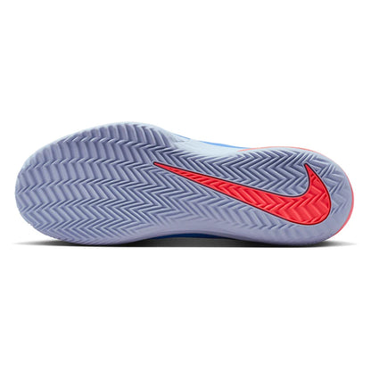 Men's Zoom Vapor 12 Clay Tennis Shoes University Blue and Midnight Navy